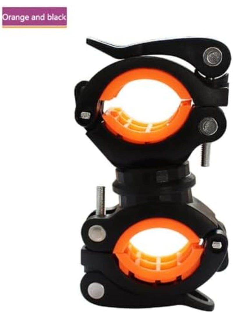 Luckam Light Up Your Path with Flashlight Holder - Pack of 4, 360 Degree Rotation, Bright LED Torches - Image 4