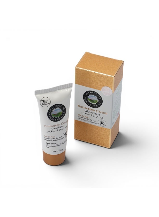 SANT.DARFOUR Darfur French Sunscreen Cream Protection 90 - 50g - Image 4