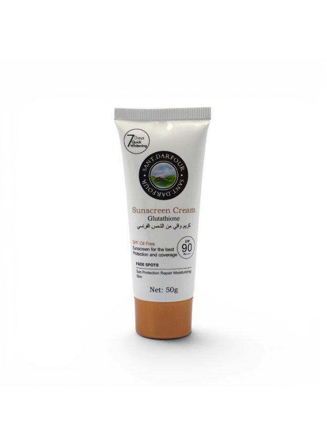 SANT.DARFOUR Darfur French Sunscreen Cream Protection 90 - 50g - Image 3