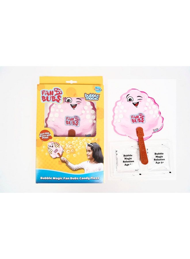 Bubble Magic Fan Bubs Candy Floss, Bubble Solution with Hand Fan for The Kids 3 Year and Above, Multicolor, FB50016 - Image 5