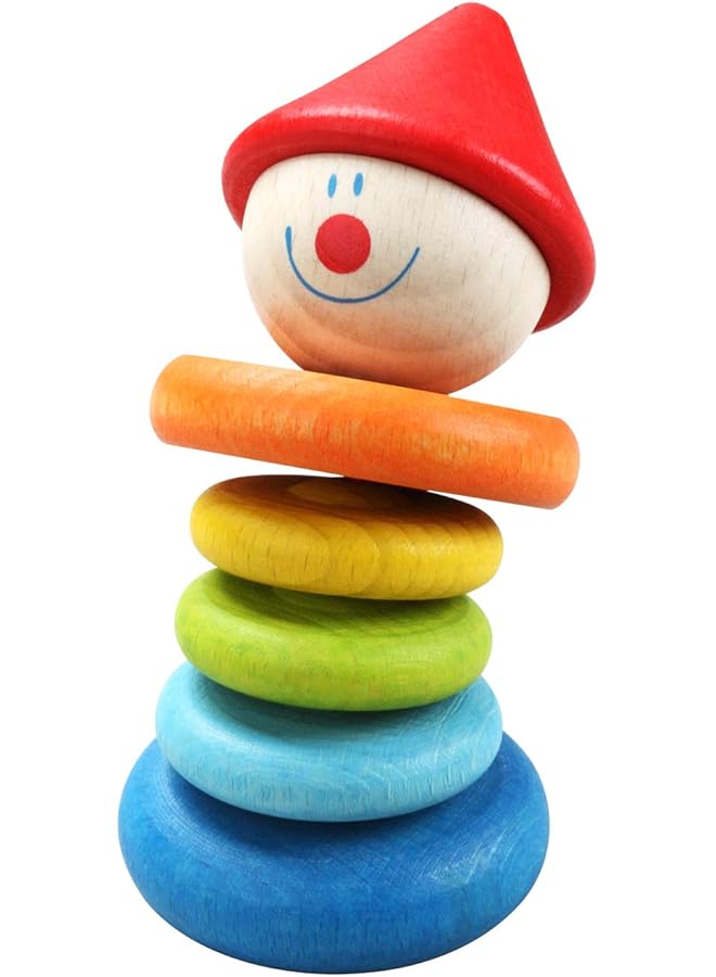 Classic World Clown Rattle