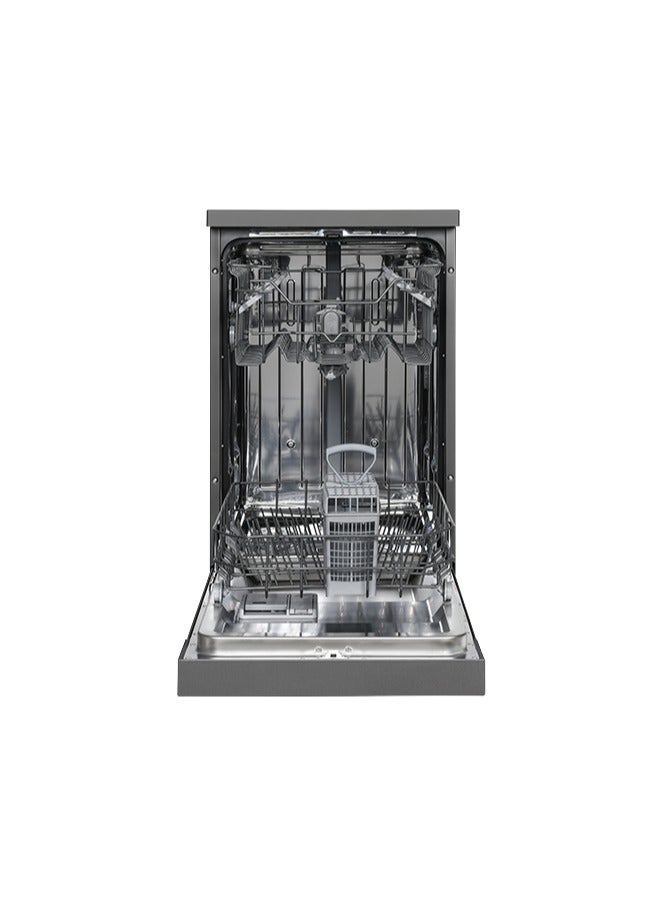 أوشن غسالة أطباق اوشن ، 10 افراد ، 5 برامج ، 45 سم ، شاشة ديجيتال ، ايونكس غامق ، ODT454DVXBN - Image 2