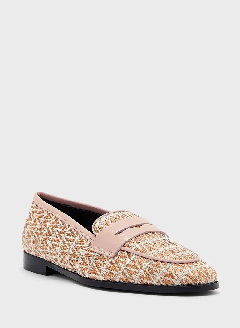 VALENTINO BY MARIO VALENTINO Close Toe Flat Moccasins