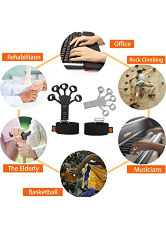 SHOPI - Hand Strengthening Exercises Hand Yoga, Isolates and Exercises Each Finger Individually for Strength, Dexterity and Endurance - Image 1