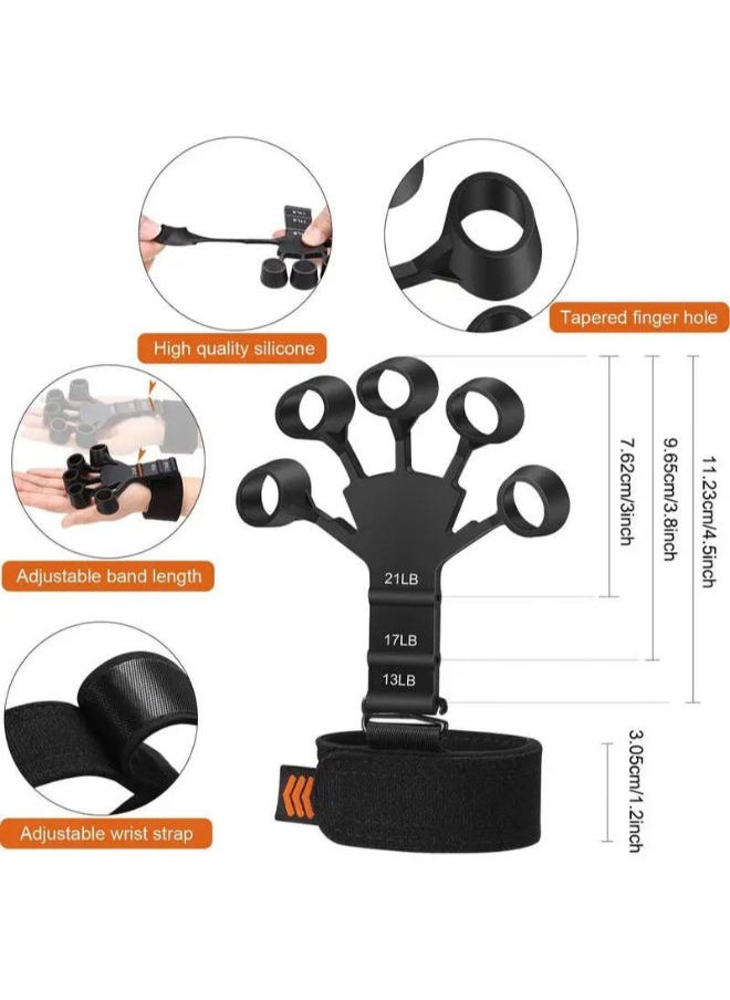 SHOPI - Hand Strengthening Exercises Hand Yoga, Isolates and Exercises Each Finger Individually for Strength, Dexterity and Endurance - Image 1