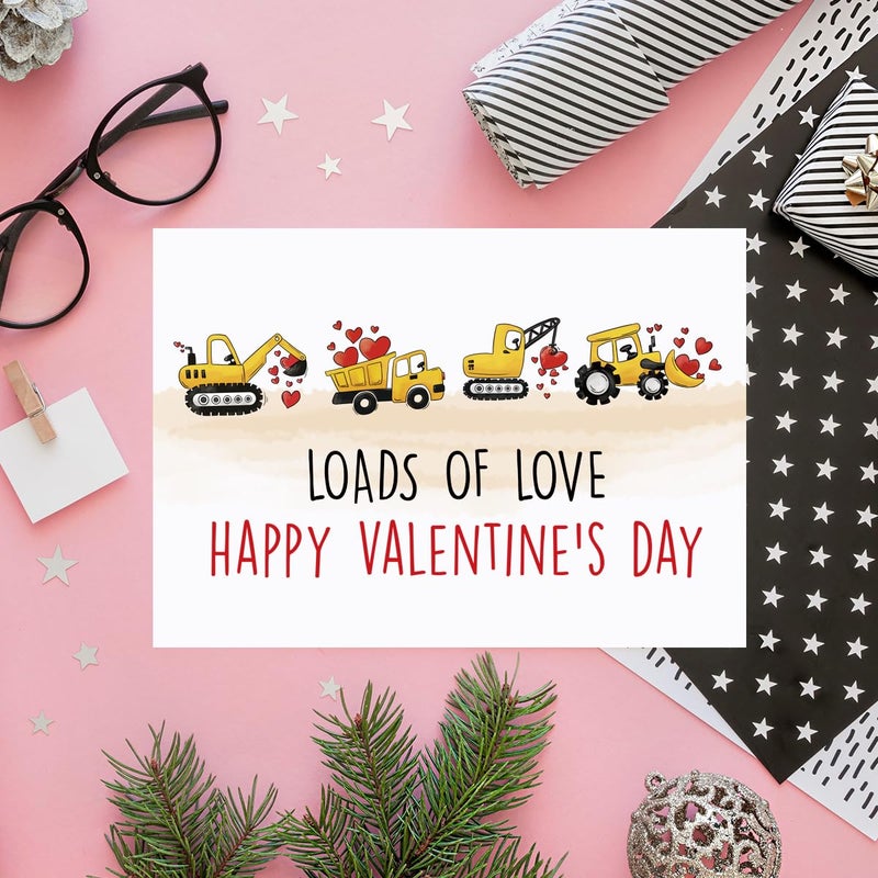 COLINHELIN Funny Valentine's Day Card For Kids, Son Daughter Valentines Day Card, Girls Boys Valentine Day Card Gift From Dad Mom Parent, Cute Valentines Day Card Gift for Grandson Granddaughter - Image 3