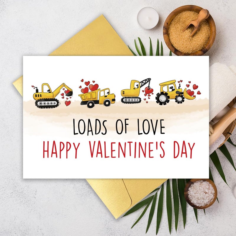 COLINHELIN Funny Valentine's Day Card For Kids, Son Daughter Valentines Day Card, Girls Boys Valentine Day Card Gift From Dad Mom Parent, Cute Valentines Day Card Gift for Grandson Granddaughter - Image 2
