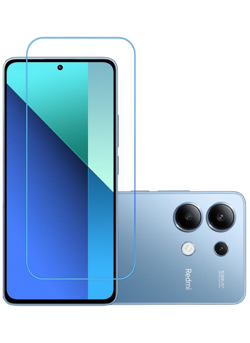 ACLIX Antistatic ESD Dustproof Premium Quality High Definition Clear Tempered Glass Screen Protector Designed For Xiaomi Redmi Note 13 - Image 1