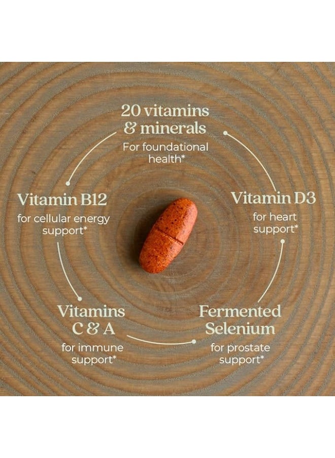 New Chapter New Chapter 40+ Every Man's One Daily Multi 72 Vegetarian Tablets  - Image 3