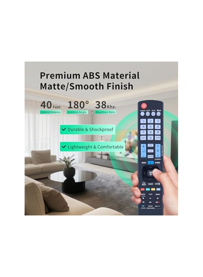 ELTRAZONE New AKB73615306 AKB73615309 remote control for LG tv 32LM6200 32LM6400 32LM6410 42LM6200 42LM6410 42LM6700 42LM7600 - Image 4