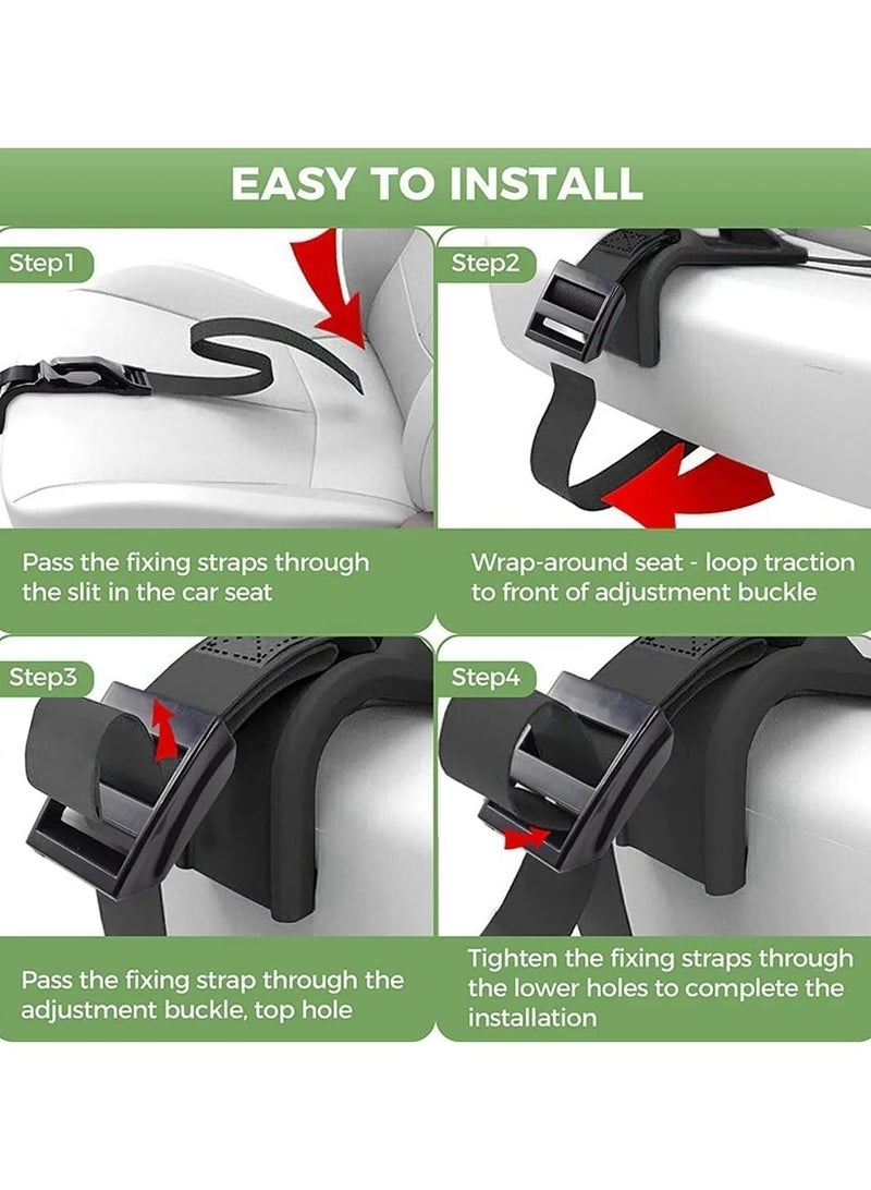 2Pcs Pregnancy Seat Belt Adjuster Car Maternity Seat Belt Comfort & Safety for Pregnant Moms - Image 5