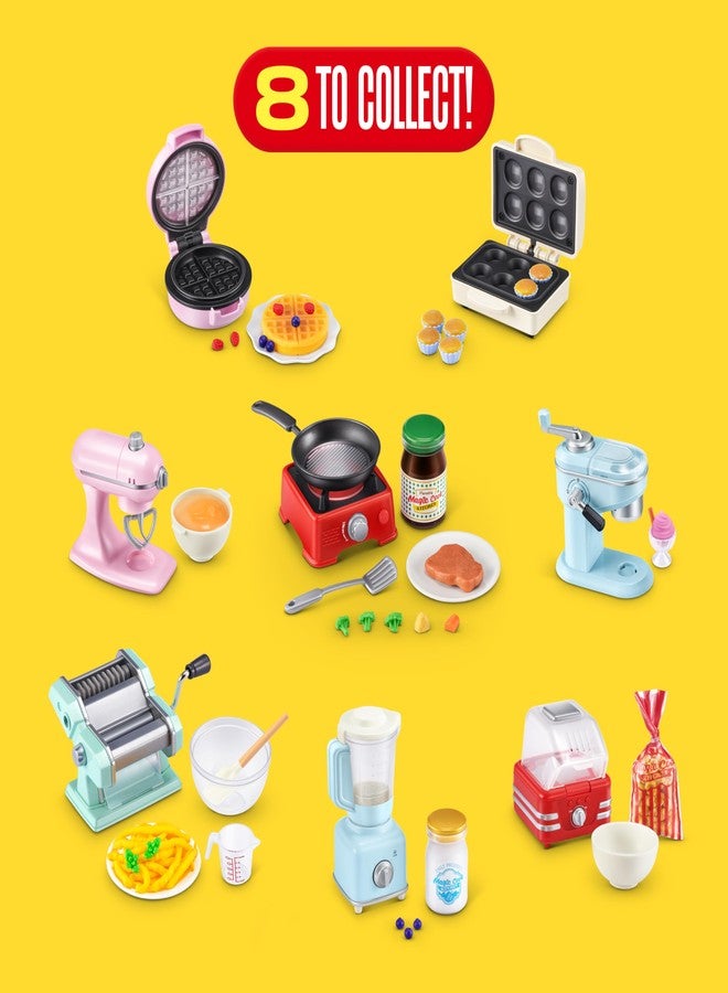 Mini Brands Really Works Magic Cook Kitchen Capsule Series 1 Cupcake Maker & Mixer Set by ZURU, Capsules of Miniature Real Working Kitchen Appliances, Non-Edible Collectible Toy Mystery Capsule - Image 4