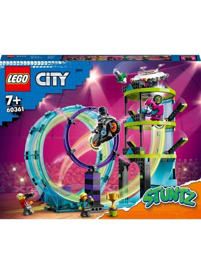 LEGO City Ultimate Stunt Riders Challenge 60361 Building Toy Set (385 Pieces) - Image 5
