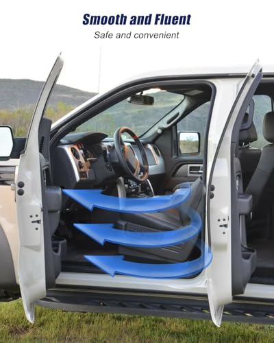Vaticas Exterior Door Handle with Lock Cylinders and Key Fit for Ford Excursion F250 F350 Super Duty Truck F450 F550 F650 F750 Truck Replace 79306 79307 7C3Z2522405AA - Image 3