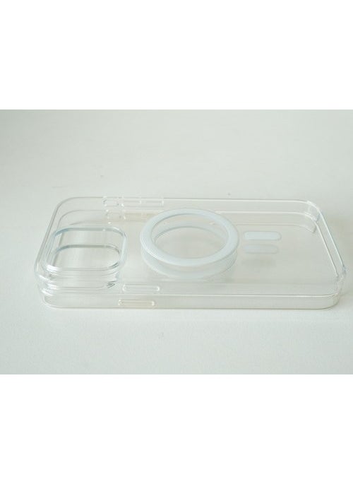 TIGER - Apple iPhone 14 Promax Magsafe Supported Transparent Case Compatible with Wireless Charging - Image 1