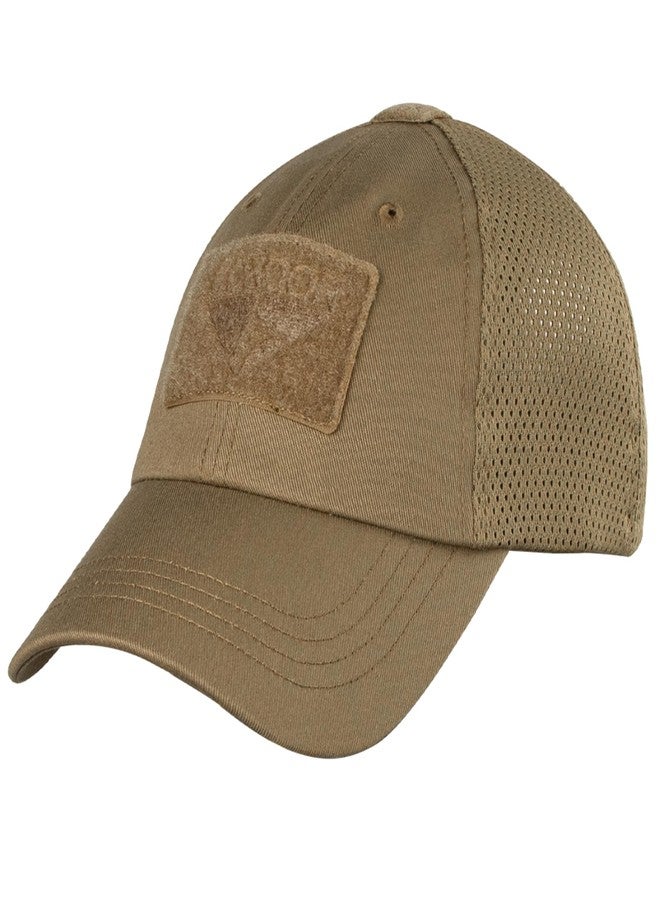 Condor Mesh Tactical Cap (Black, One Size) - Image 2