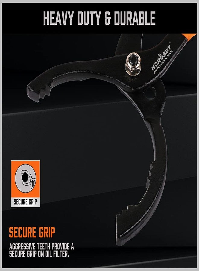 HORUSDY 12" Adjustable Oil Filter Pliers - Image 4
