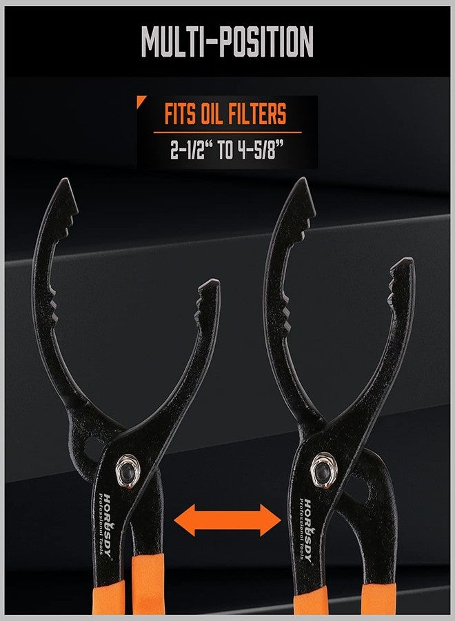 HORUSDY 12" Adjustable Oil Filter Pliers - Image 5