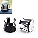Zosgrew 2 PCS Car Cup Holder Insert Upgraded Adaptive Clamping Arm Cup Holder Adapter Universal Selfadhesive Vehicle Beverage Cups Holders for Most Cars Black - Image 2