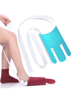 Stocking Puller, Sock Aid Device for Seniors, Disabled, Pregnant, Sock Helper Aide Tool, Easy On,Easy off Tools, Pull up Assistance Help, Pulling Assist Device, Socks Helper (1pack)