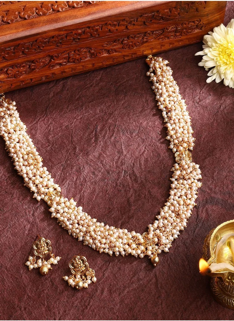 برياسي Pearl Beaded Jewellery Set