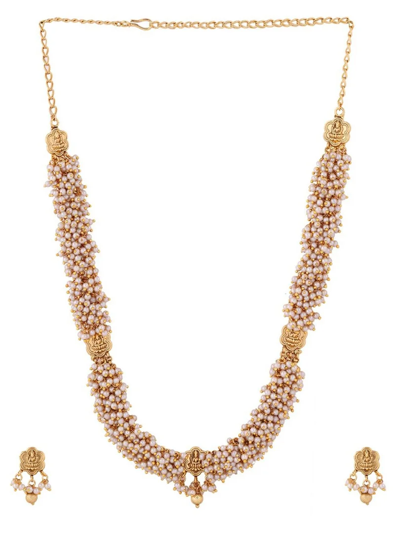 برياسي Pearl Beaded Jewellery Set