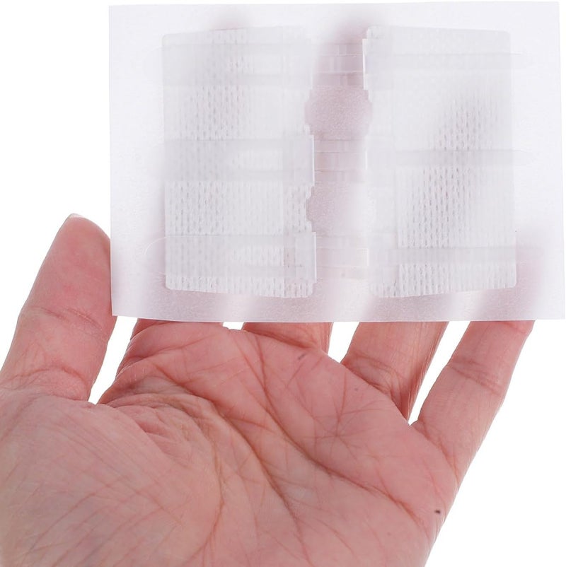 Flexible Zip Closure Bandage Strips 3-Closure 6x8cm Breathable Non-Woven Adhesive Wound Care Patch for First Aid and Skin Protection - Image 4