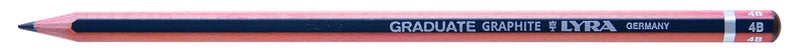 LYRA Graduate Graphite Pencils, 6 Pieces, Assorted Grades, Lead, Artistic Drawing, Cardboard Box, Ideal for Student Artists & Schools - Image 3