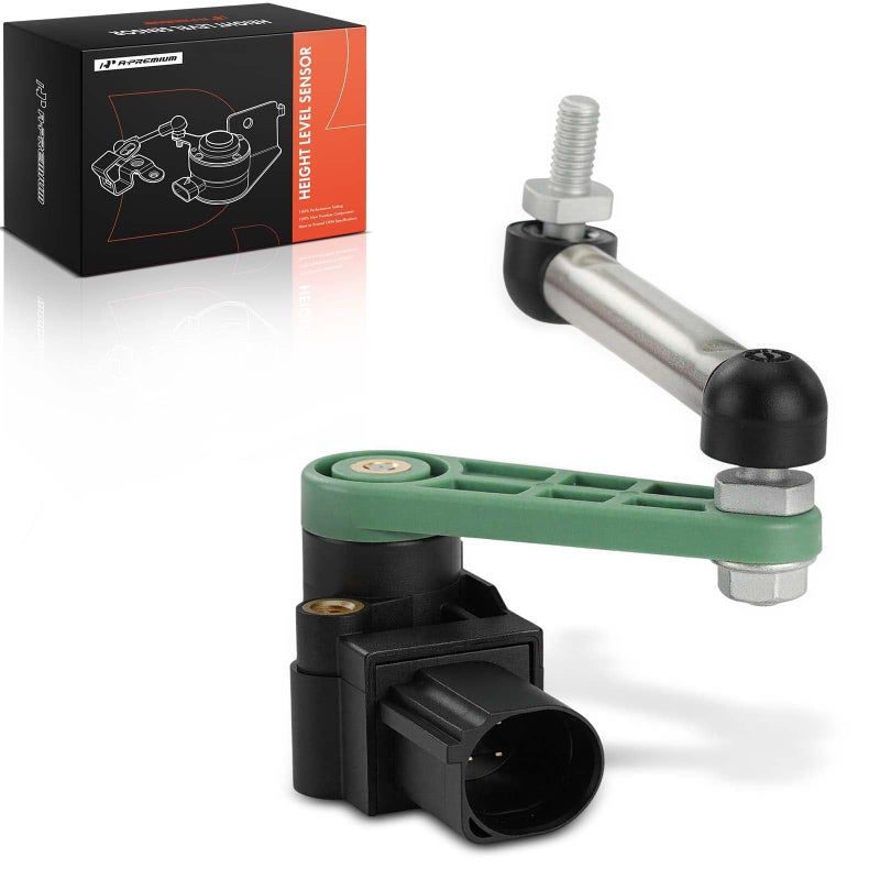 A-Premium APremium Ride Height Level Sensor Compatible with Volkswagen Touareg 20112017 V6 30L 36L Porsche Cayenne V6 30L 36L V8 48L Sport Utility Rear Left or Right - Image 2