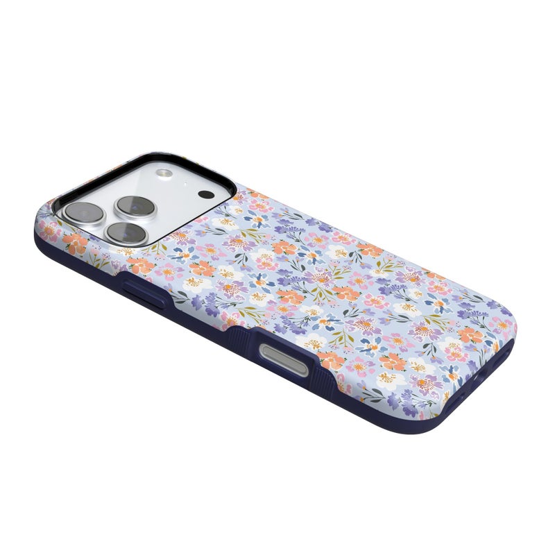 Casely iPhone 17 Pro Max Case | Poppy Meadows | Pastel Floral | Bold Protective Design | Compatible with MagSafe - Image 3