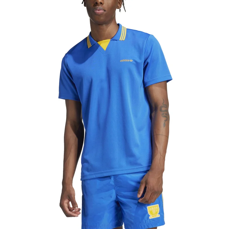 Adidas POLO Blue Originals Men POLO SHIRTS