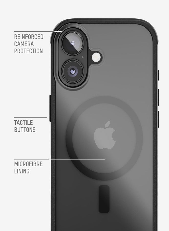 Mous Clear Case for Phone 6.1-inch STD with MagSafe - Clarity - Shockproof Design Clear and Slim Anti-Scratch - Image 3