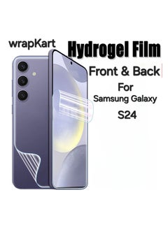 Clear Coat Front And Back Side Hydrogel Screen Protector For Samsung Galaxy S24 - pzsku/ZC0E9DF1A98A18C74C102Z/45/_/1718710510/2c39f6b9-eadb-4eb5-a257-fb13ea89e580