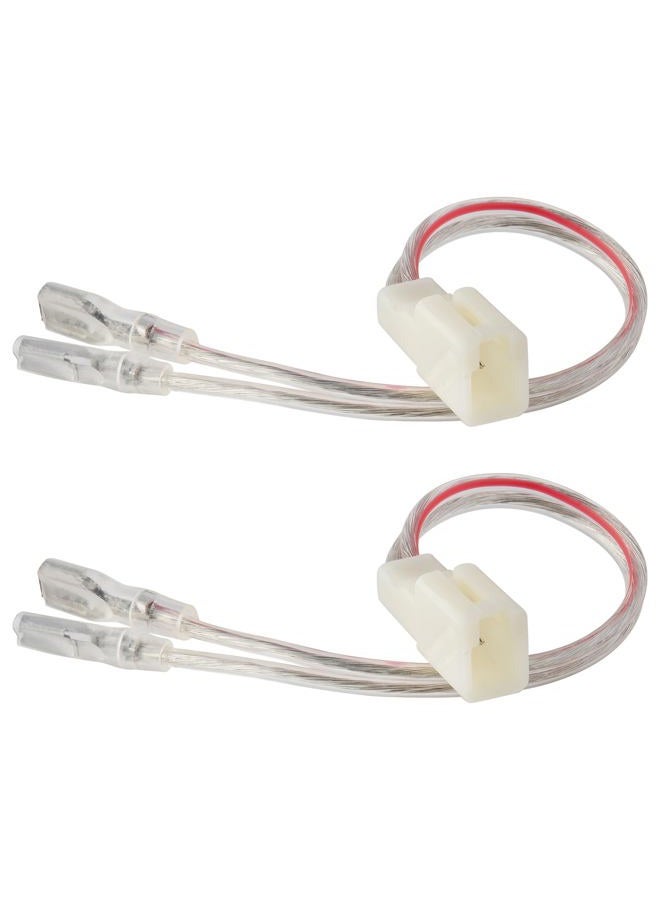 RED WOLF سلك توصيل مكبر الصوت التويتر للسيارة لسيارات نيسان ألتيما 2009-2016، نيسان فرونتير 2010-2019، إنفينيتي JX35 QX60 2013-2019، مقبس سلك الصوت بعد البيع لعدادات الصوت 2 قطعة - Image 1