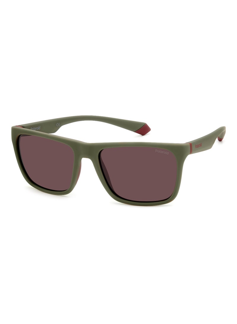 Polaroid - Unisex UV Protection Sunglasses Pld 2141/S Green 43.4 - Lens Size: 57 Mm - Image 1