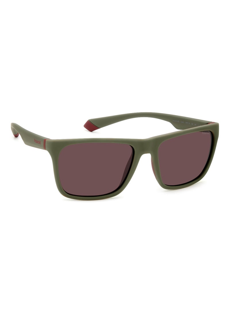 Polaroid - Unisex UV Protection Sunglasses Pld 2141/S Green 43.4 - Lens Size: 57 Mm - Image 1