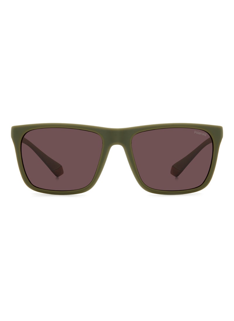 Polaroid - Unisex UV Protection Sunglasses Pld 2141/S Green 43.4 - Lens Size: 57 Mm - Image 1