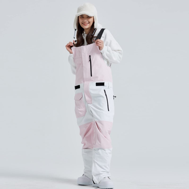 Come Wonka Men and Women's Snow Overalls Waterproof Skiing Bib Windproof Insulated Snow Bibs Winter Outdoor Snowboarding Pants - Image 4