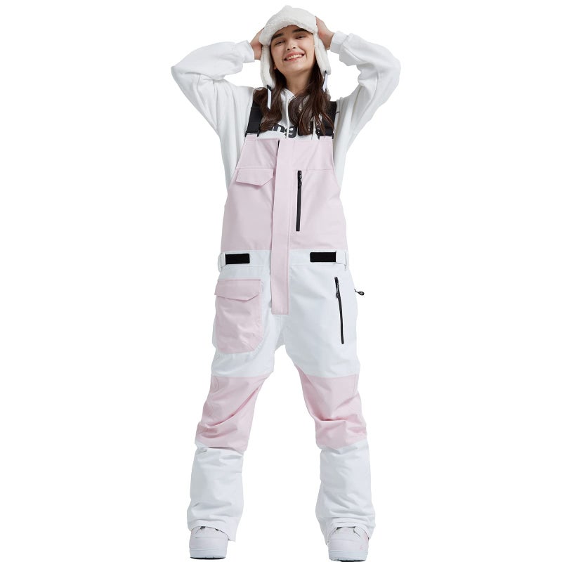 Come Wonka Men and Women's Snow Overalls Waterproof Skiing Bib Windproof Insulated Snow Bibs Winter Outdoor Snowboarding Pants - Image 1
