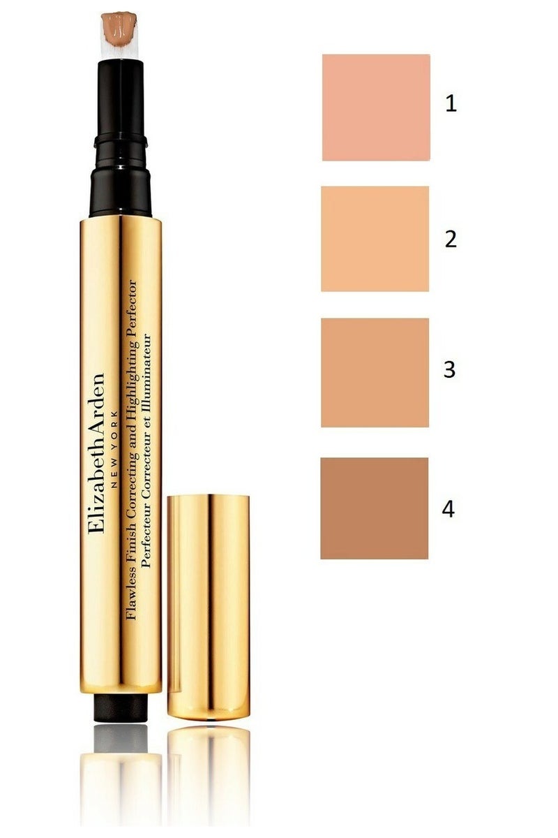 Elizabeth Arden FLAWLESS FINISH CORRECTING & HIGHLIGHTING PERFECTOR, .06 OZ