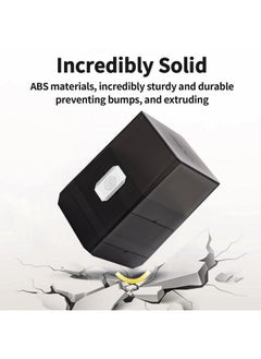 Sooez علبة بطاقات Mtg Deck مكونة من 4 قطع مع تخزين للنرد، تحتوي على أكثر من 100 حامل قوي لبطاقات Deck، علبة بطاقات Boulder Deck، علب بطاقات شفافة لبطاقات Magic Commander/Pokemon/Yugioh/Tcg  - Image 4
