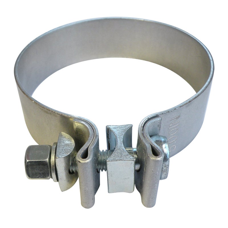 ROADFORMER 5 inch Exhaust Clamp Narrow Band Clamps - Aluminized Steel - Image 2