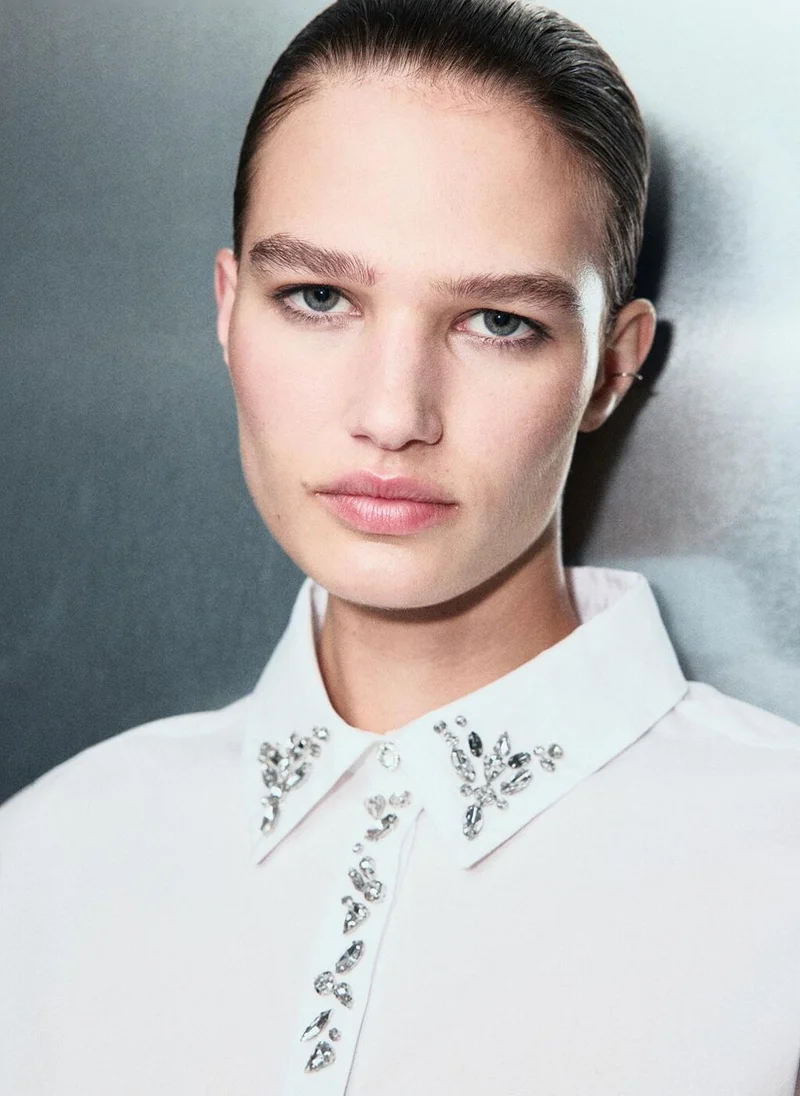 MANGO  Crystal detail shirt for Women | Best Price UAE