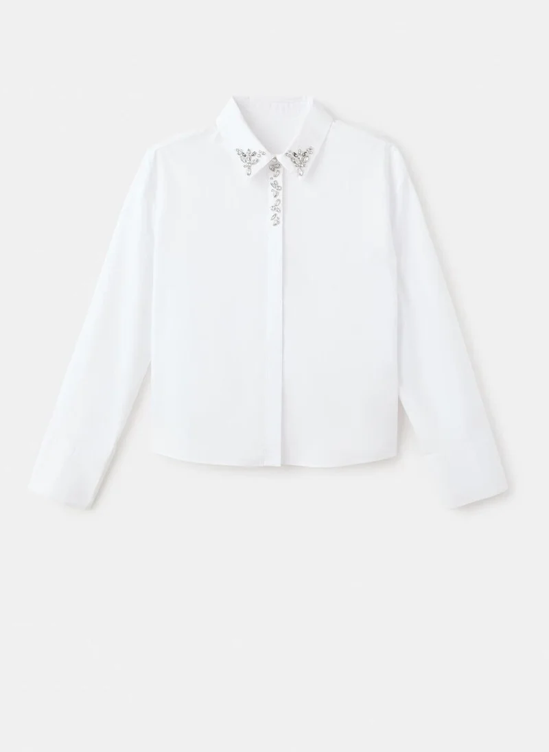 MANGO  Crystal detail shirt for Women | Best Price UAE