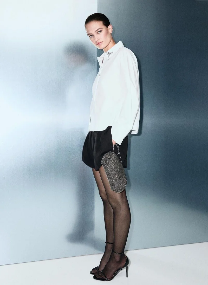 MANGO  Crystal detail shirt for Women | Best Price UAE