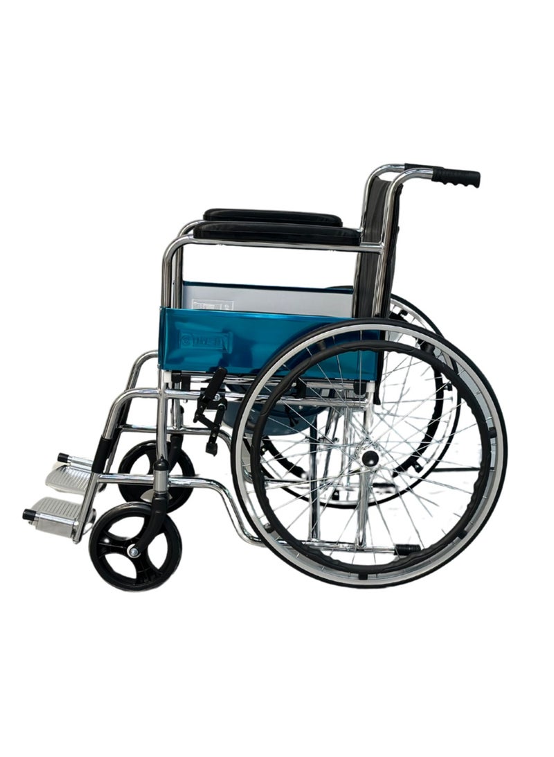 NOVAMED Economic Commode Wheelchair (609) - Image 3