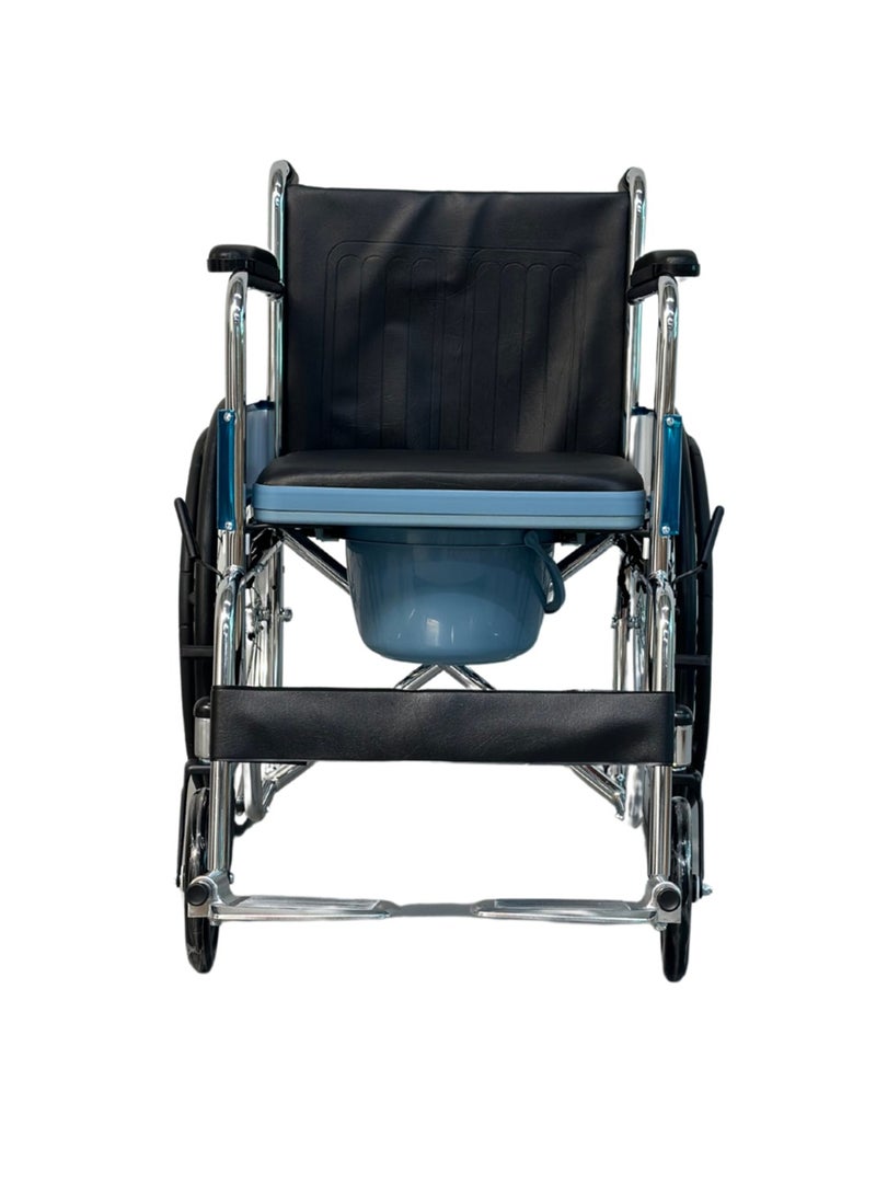 NOVAMED Economic Commode Wheelchair (609) - Image 4