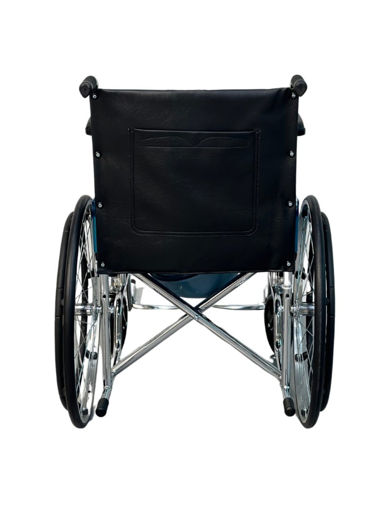 NOVAMED Economic Commode Wheelchair (609) - Image 5