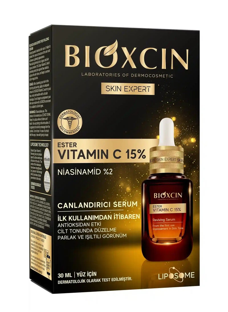 BIOXCIN - SKIN EXPERT ESTER VITAMIN C %15 REVIVING SERUM 30ML - Image 1