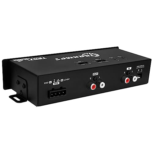 Taramp's TEQ 7 Stereo 7-Band Graphic Equalizer RCA Input 2 Channels HPF and LPF Filters Mute Function Car Audio Mixer Equalizer EQ, Best Control for Car, Boat, Motorcycle - TEQ7 Blue - Image 5